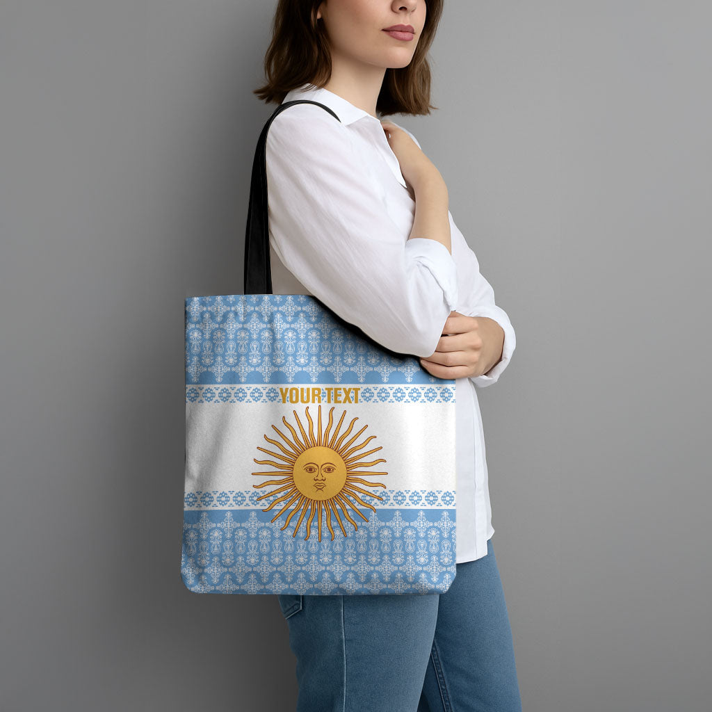 Argentina Rugby National Heritage Custom Tote Bag Gaucho Inspired