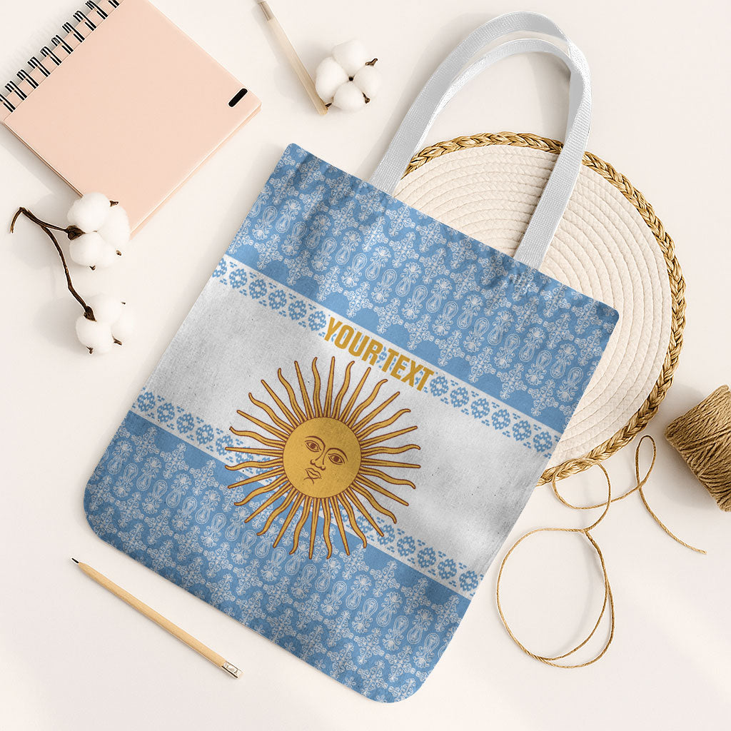 Argentina Rugby National Heritage Custom Tote Bag Gaucho Inspired