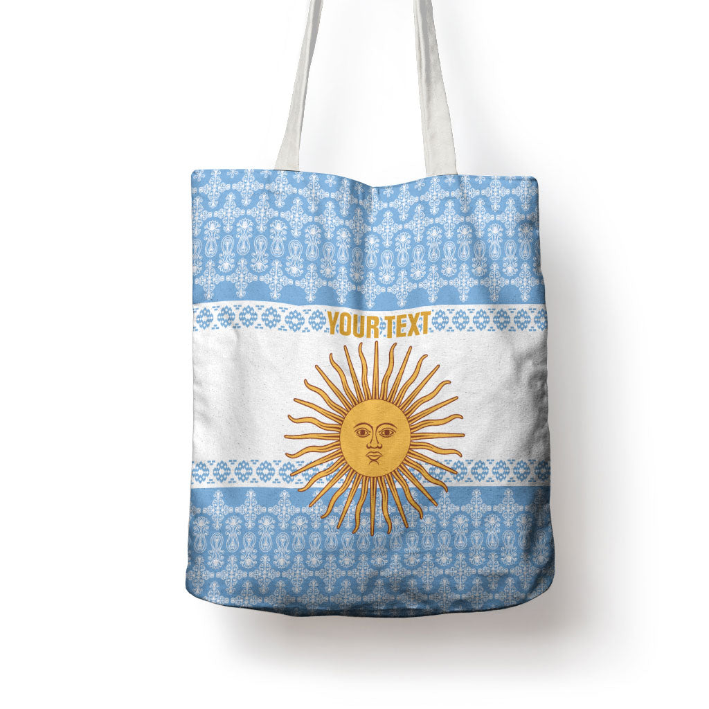 Argentina Rugby National Heritage Custom Tote Bag Gaucho Inspired