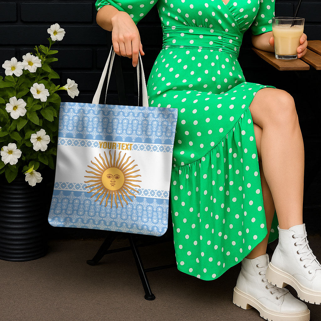 Argentina Rugby National Heritage Custom Tote Bag Gaucho Inspired