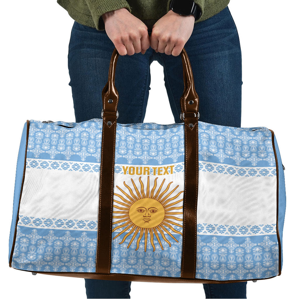 Argentina Rugby National Heritage Custom Travel Bag Gaucho Inspired
