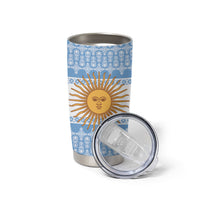 Argentina Rugby National Heritage Custom Tumbler Cup Gaucho Inspired