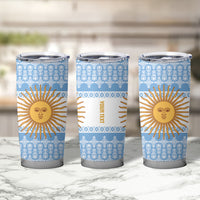 Argentina Rugby National Heritage Custom Tumbler Cup Gaucho Inspired