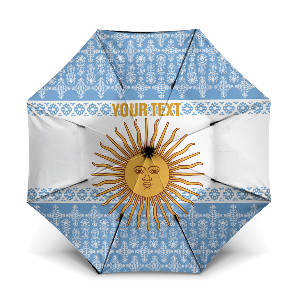 Argentina Rugby National Heritage Custom Umbrella Gaucho Inspired