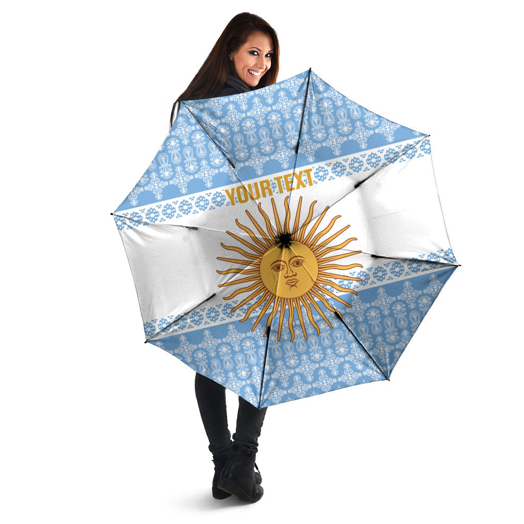 Argentina Rugby National Heritage Custom Umbrella Gaucho Inspired