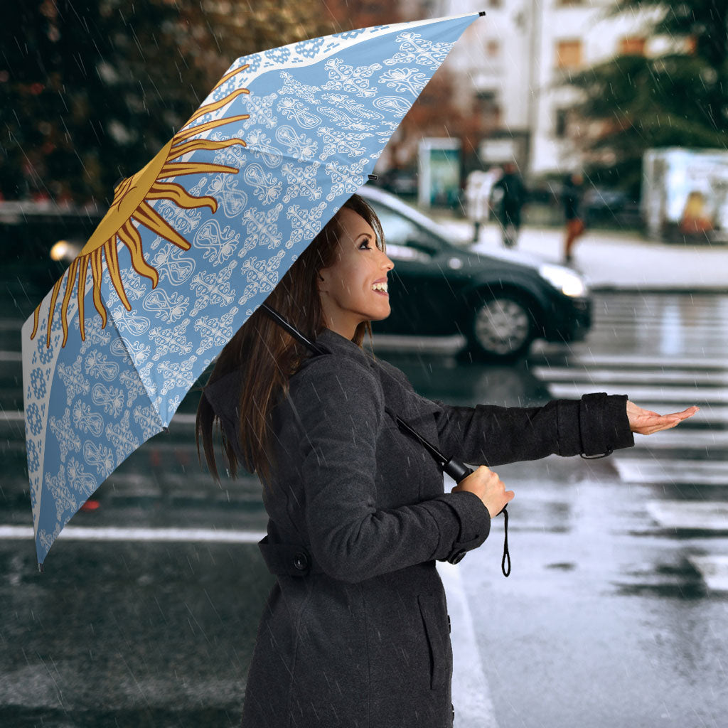 Argentina Rugby National Heritage Custom Umbrella Gaucho Inspired
