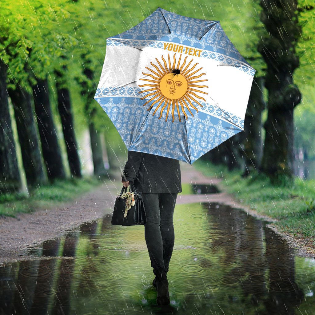 Argentina Rugby National Heritage Custom Umbrella Gaucho Inspired
