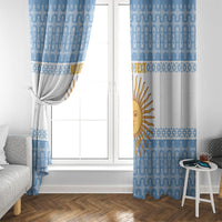 Argentina Rugby National Heritage Custom Window Curtain Gaucho Inspired