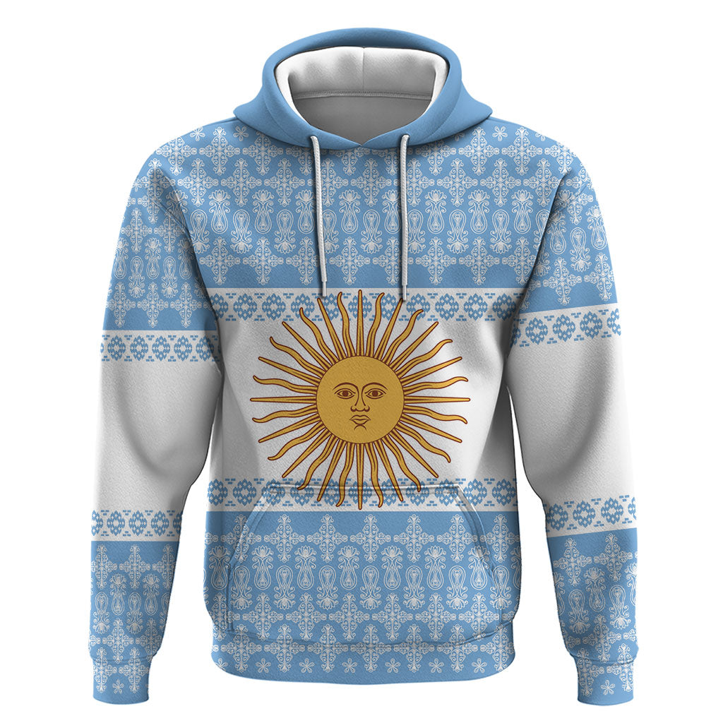 Argentina Rugby National Heritage Custom Zip Hoodie Gaucho Inspired
