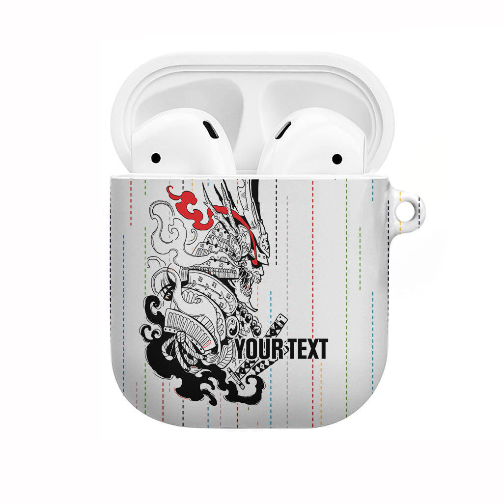 Japan Rugby National Heritage Custom AirPods Case Traditional Sashiko Inspired