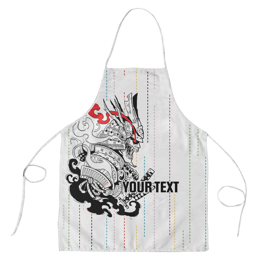 Japan Rugby National Heritage Custom Apron Traditional Sashiko Inspired