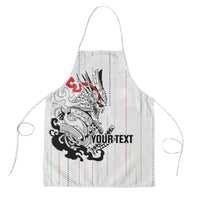 Japan Rugby National Heritage Custom Apron Traditional Sashiko Inspired