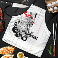 Japan Rugby National Heritage Custom Apron Traditional Sashiko Inspired