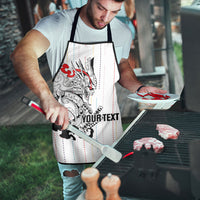 Japan Rugby National Heritage Custom Apron Traditional Sashiko Inspired