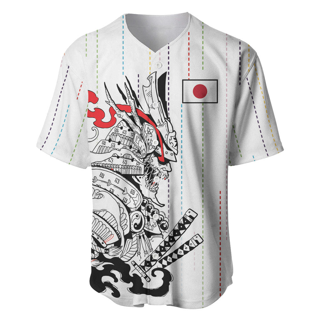 Japan Rugby National Heritage Custom Baseball Jersey Traditional Sashiko Inspired