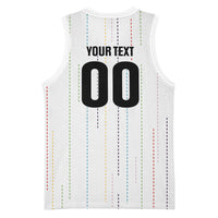 Japan Rugby National Heritage Custom Basketball Jersey Traditional Sashiko Inspired