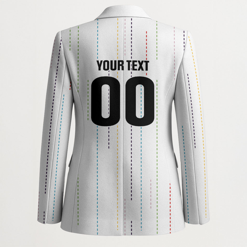 Japan Rugby National Heritage Custom Blazer Traditional Sashiko Inspired
