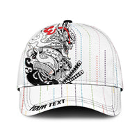 Japan Rugby National Heritage Personalized Classic Cap Traditional Sashiko Inspired