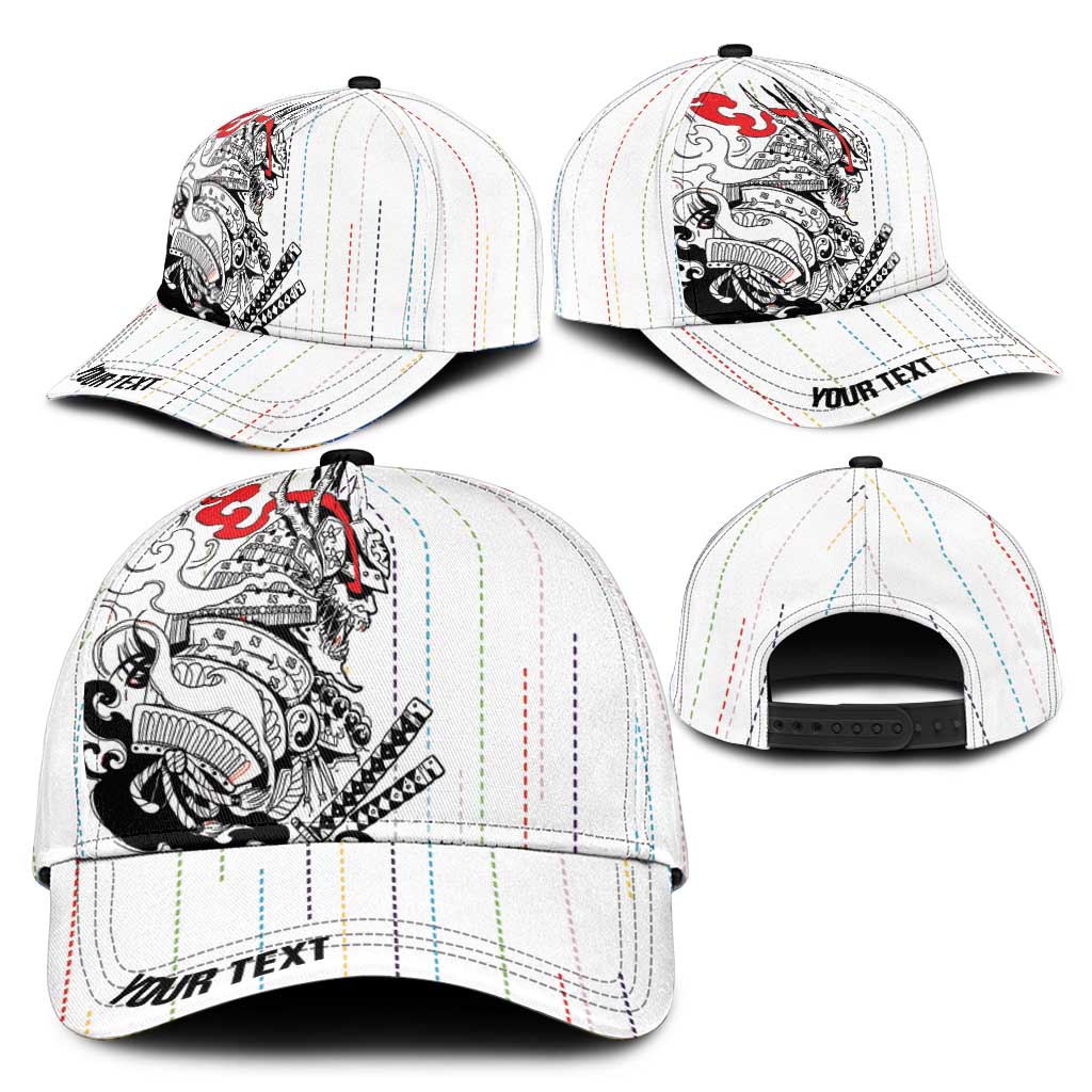 Japan Rugby National Heritage Personalized Classic Cap Traditional Sashiko Inspired