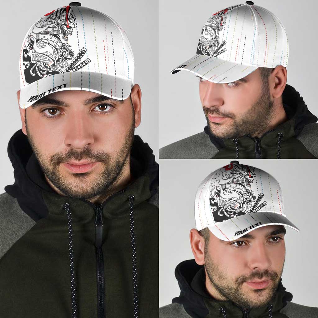 Japan Rugby National Heritage Personalized Classic Cap Traditional Sashiko Inspired