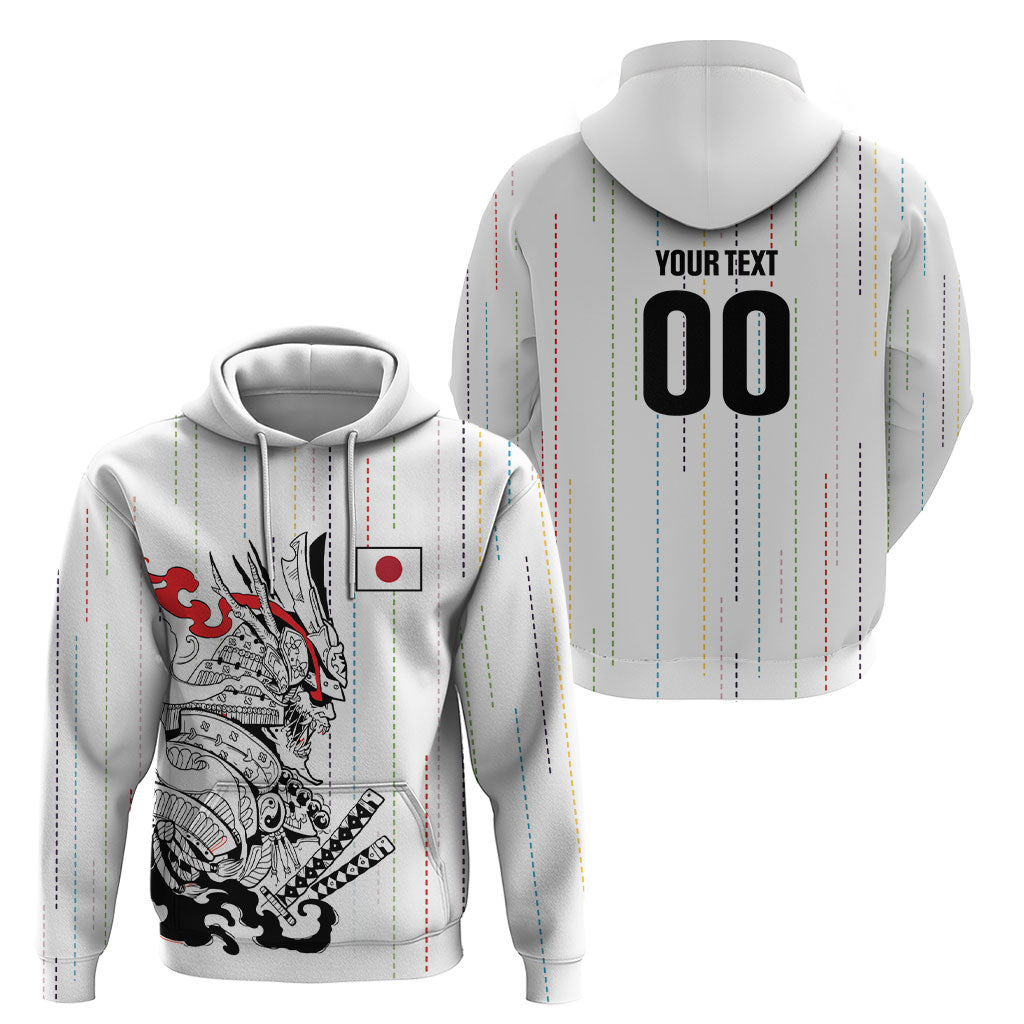 Japan Rugby National Heritage Custom Hoodie Traditional Sashiko Inspired