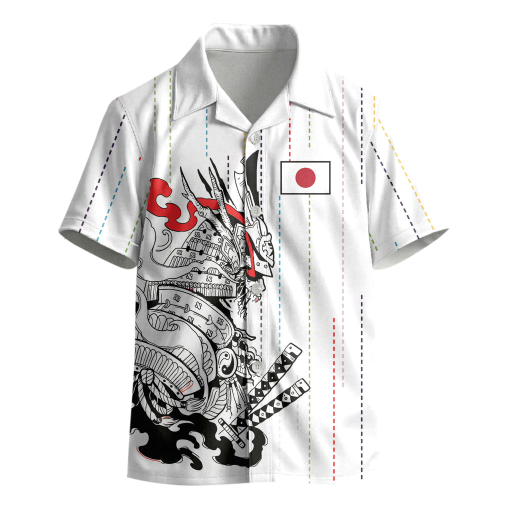Japan Rugby National Heritage Custom Kid Hawaiian Shirt Traditional Sashiko Inspired