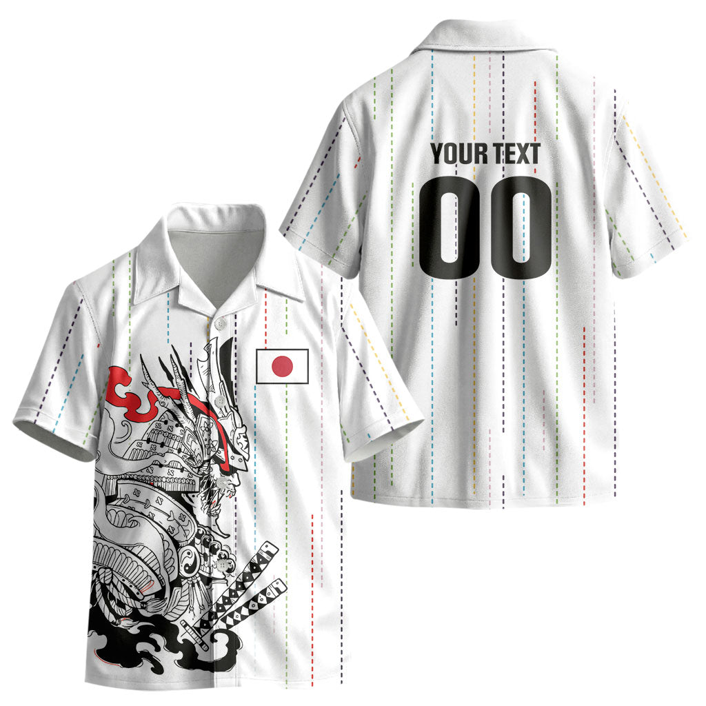 Japan Rugby National Heritage Custom Kid Hawaiian Shirt Traditional Sashiko Inspired