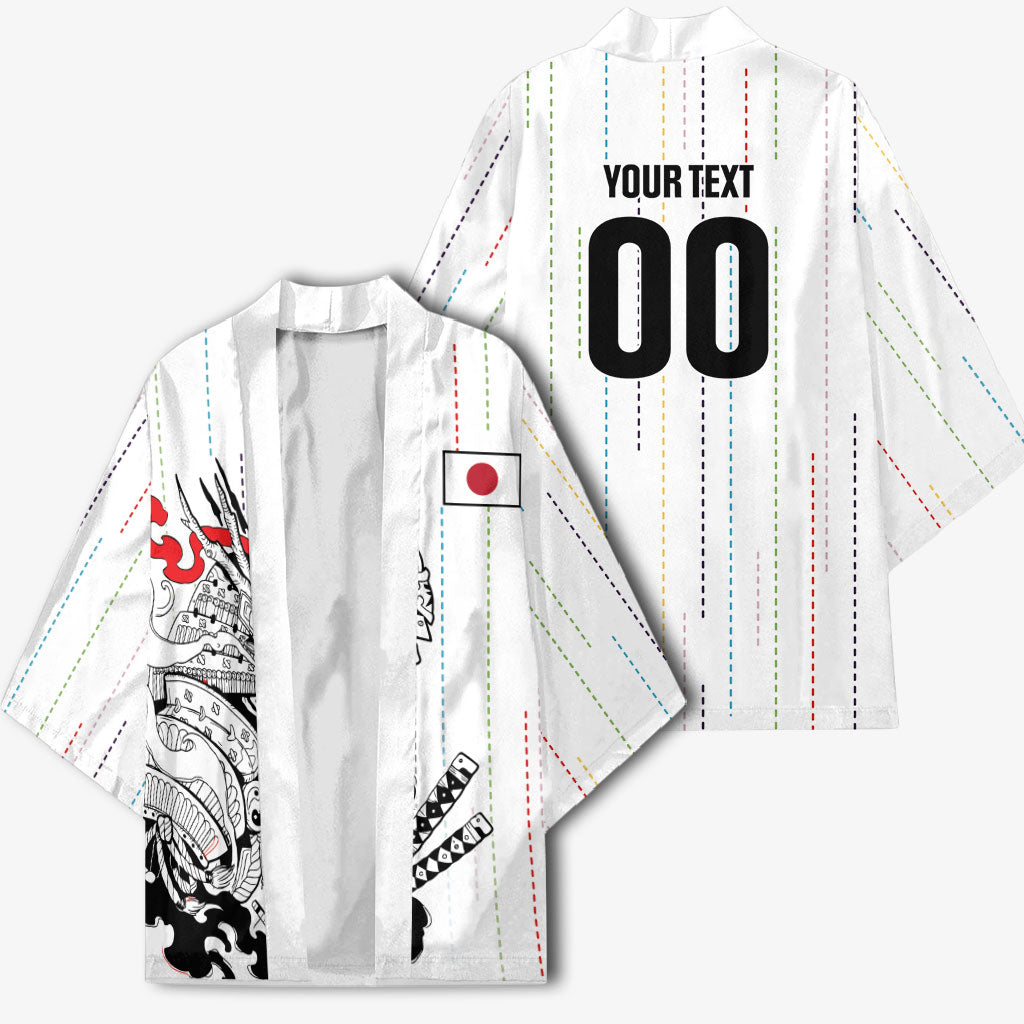 Japan Rugby National Heritage Custom Kimono Traditional Sashiko Inspired