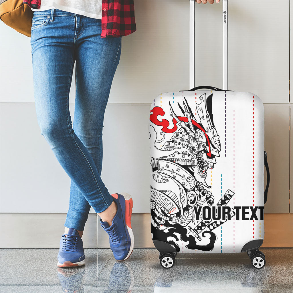 Japan Rugby National Heritage Custom Luggage Cover Traditional Sashiko Inspired