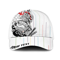 Japan Rugby National Heritage Personalized Mesh Trucker Cap Traditional Sashiko Inspired