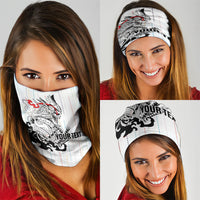 Japan Rugby National Heritage Custom Neck Gaiter Traditional Sashiko Inspired