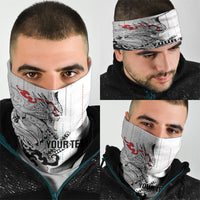 Japan Rugby National Heritage Custom Neck Gaiter Traditional Sashiko Inspired