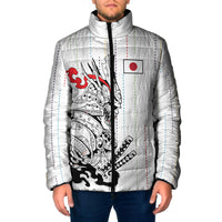 Japan Rugby National Heritage Custom Padded Jacket Traditional Sashiko Inspired