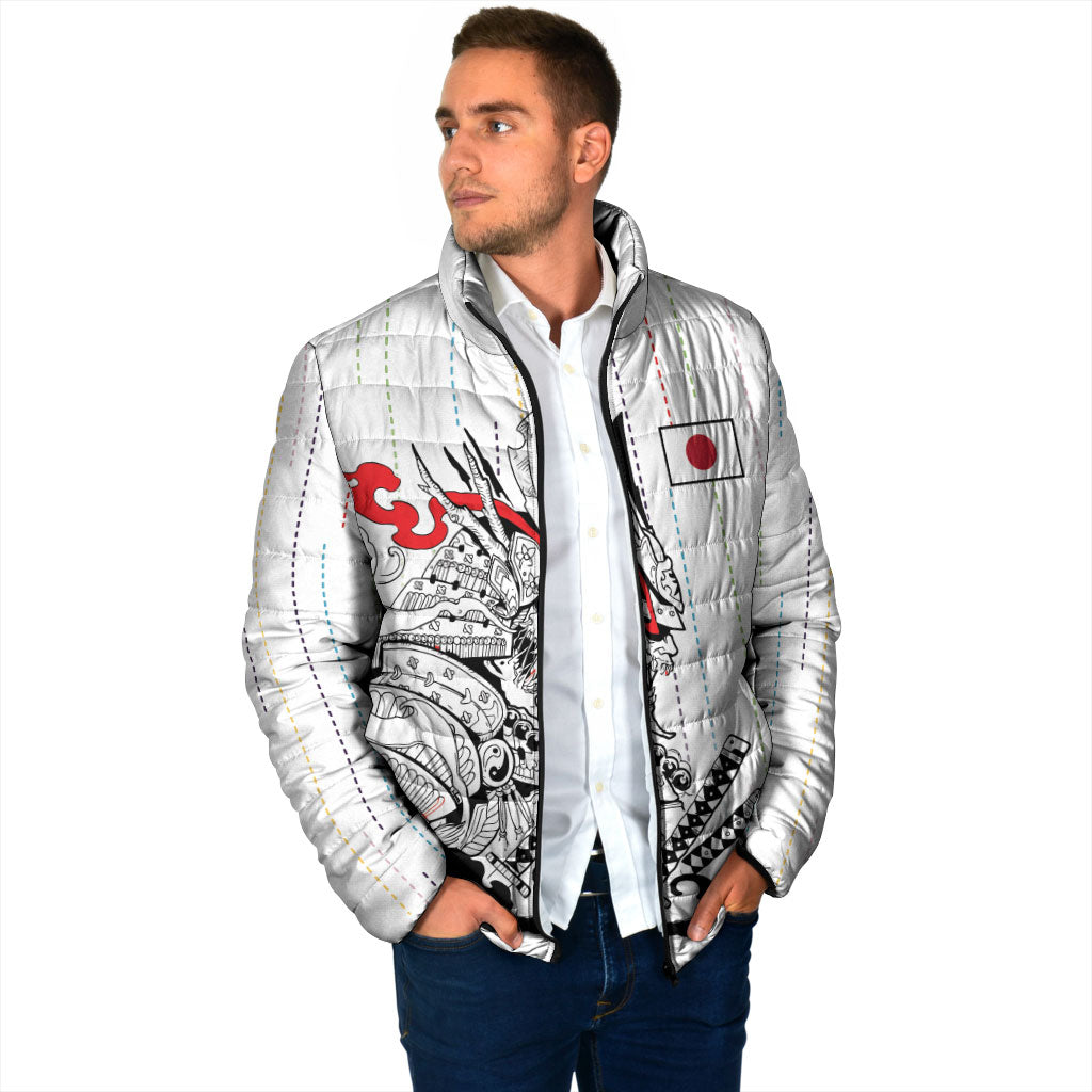Japan Rugby National Heritage Custom Padded Jacket Traditional Sashiko Inspired