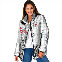 Japan Rugby National Heritage Custom Padded Jacket Traditional Sashiko Inspired