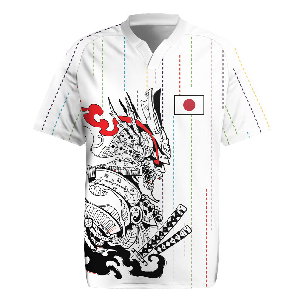 Japan Rugby National Heritage Custom Rugby Jersey Traditional Sashiko Inspired