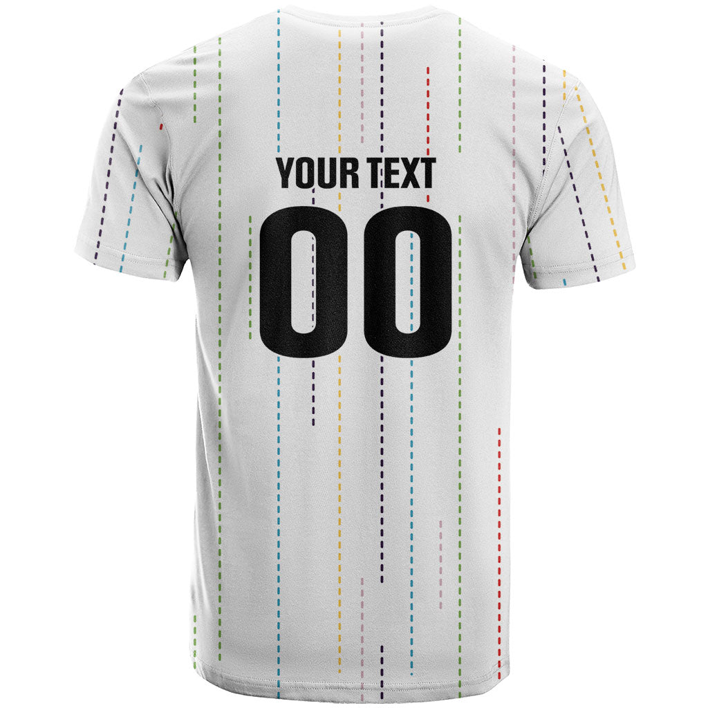 Japan Rugby National Heritage Custom T Shirt Traditional Sashiko Inspired