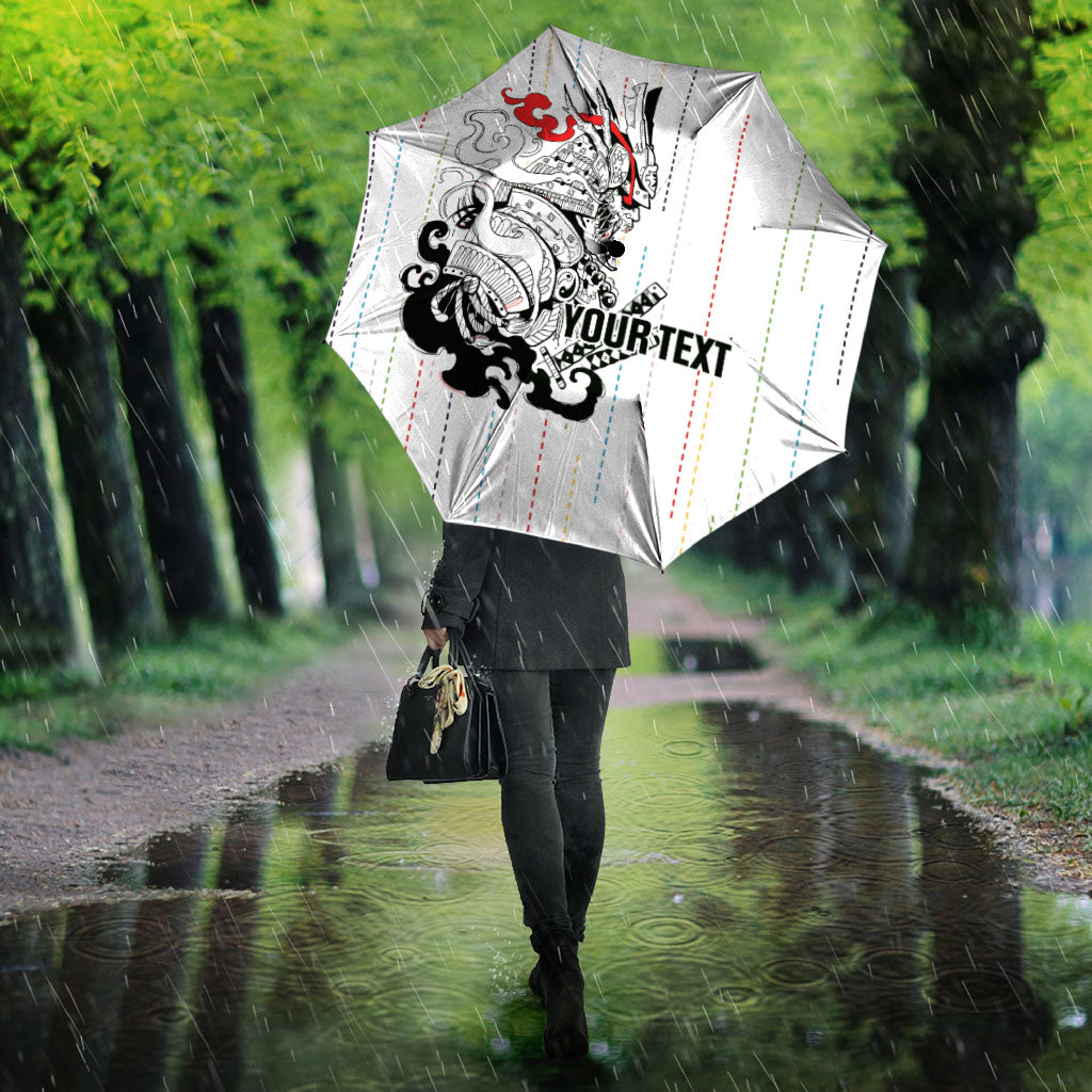 Japan Rugby National Heritage Custom Umbrella Traditional Sashiko Inspired