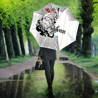 Japan Rugby National Heritage Custom Umbrella Traditional Sashiko Inspired