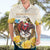Melbourne Horse Racing Personalised Hawaiian Shirt Australian Horse With Yellow Roses - Wonder Print Shop