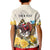 Melbourne Horse Racing Personalised Kid Polo Shirt Australian Horse With Yellow Roses - Wonder Print Shop