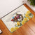 Melbourne Horse Racing Personalised Rubber Doormat Australian Horse With Yellow Roses - Wonder Print Shop