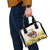 Melbourne Horse Racing Personalised Shoulder Handbag Australian Horse With Yellow Roses - Wonder Print Shop