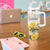 Melbourne Horse Racing Personalised Tumbler With Handle Australian Horse With Yellow Roses - Wonder Print Shop