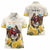 Melbourne Horse Racing Personalised Women Polo Shirt Australian Horse With Yellow Roses - Wonder Print Shop