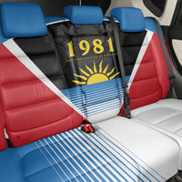 Antigua and Barbuda 1981 Back Car Seat Cover Each Endeavouring All Achieving LT9 - Wonder Print Shop