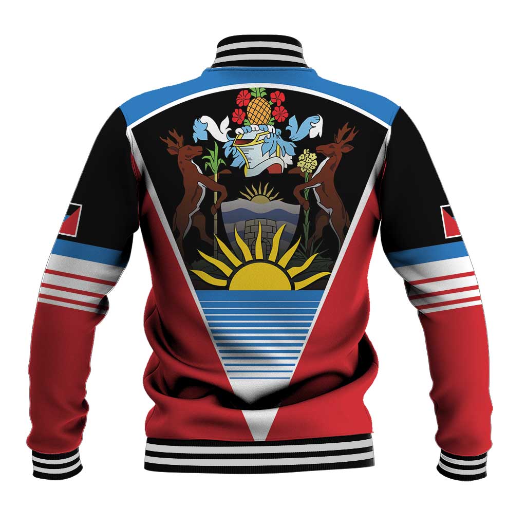 Antigua and Barbuda 1981 Baseball Jacket Each Endeavouring All Achieving LT9 - Wonder Print Shop