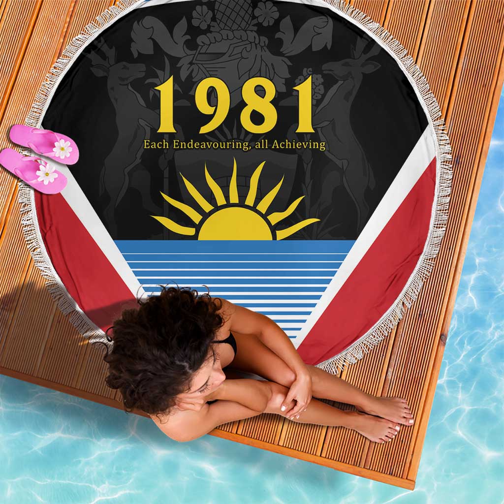 Antigua and Barbuda 1981 Beach Blanket Each Endeavouring All Achieving LT9 - Wonder Print Shop