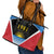 Antigua and Barbuda 1981 Leather Tote Bag Each Endeavouring All Achieving - Wonder Print Shop