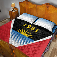 Antigua and Barbuda 1981 Quilt Bed Set Each Endeavouring All Achieving - Wonder Print Shop